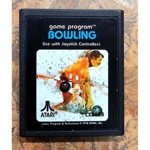 Bowling - CX2628 -1978 - ATARI 2600 - Game cartridge only!